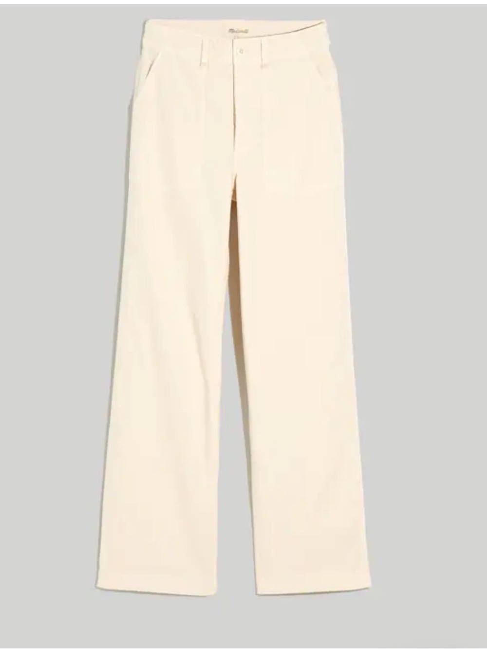Madewell The Perfect Vintage Wide-Leg Pant Utility Edition Linen